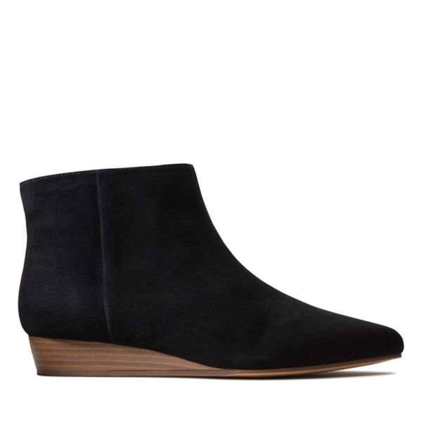 Clarks Womens Sense Belle Ankle Boots Black | USA-4908635